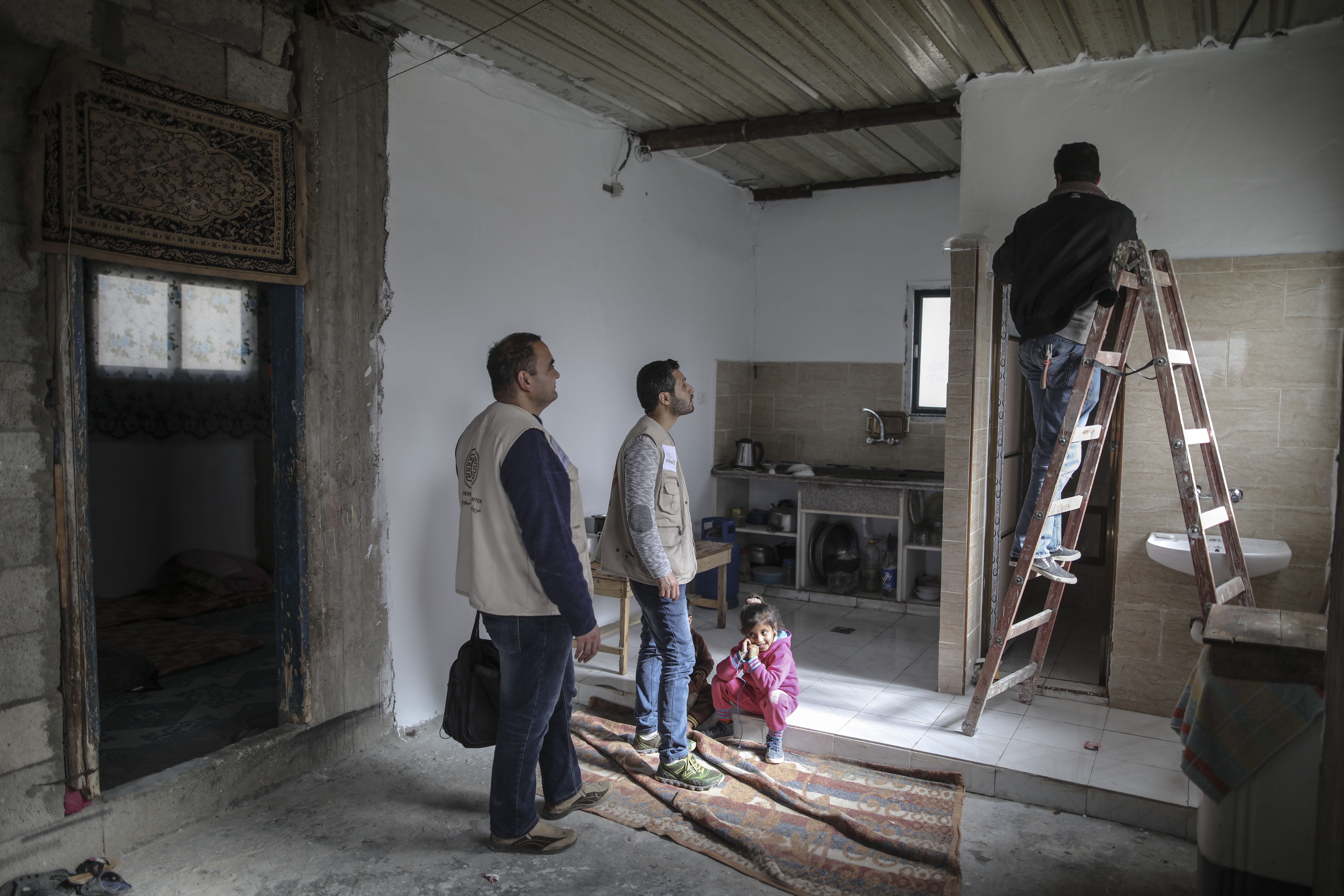 House rehabilitation in Gaza by MAAN